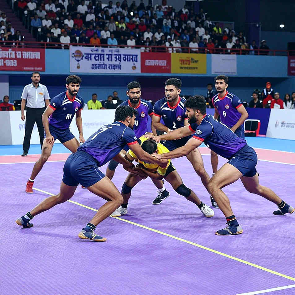 এশিয়ান গেমস কাবাডি: ভারতের ৪৮-২৫ জয়, সেমিফাইনাল নিশ্চিত—কিন্তু বোনাস লাইনে ফাঁক রয়ে গেল